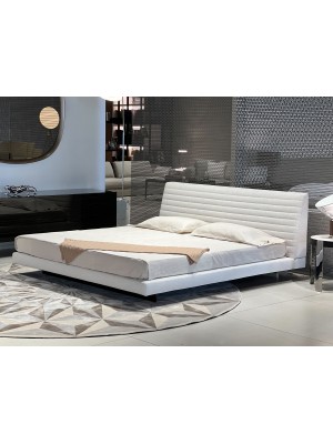Roger bed for mattress 200x200 - White