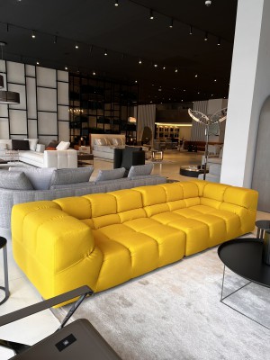 Tufty Time sofa - Yellow