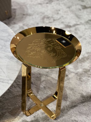 Gold Unique side table
