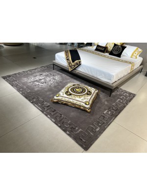 Greca Versace carpet 200x300 - Castor grey