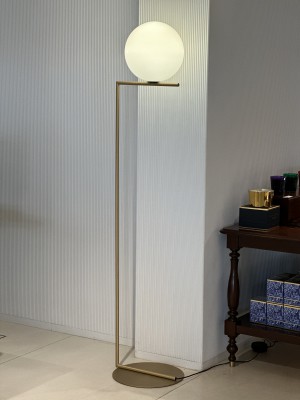 IC floor lamp - Brass