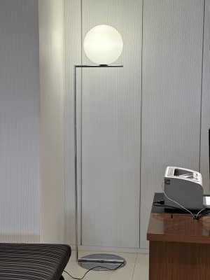 IC floor lamp - Chrome