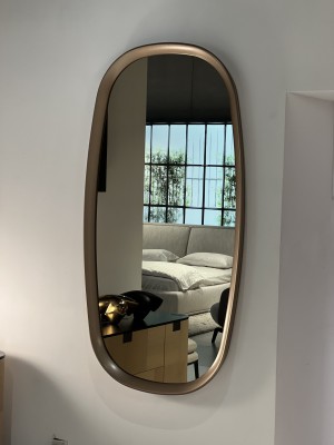 Madison rectangular mirror - Gold