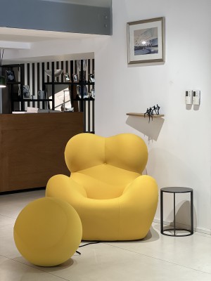 Serie Up armchair - Yellow