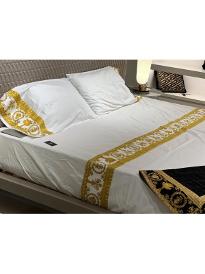 Versace - King bed set / White