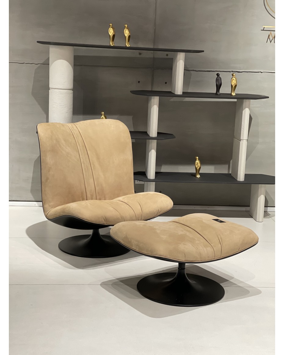 Marilyn chair & ottoman