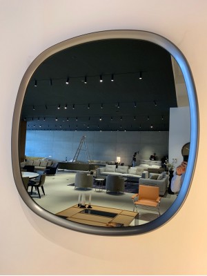 Madison square mirror - Grey