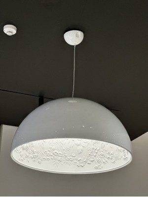 Skygarden suspension - Glossy white