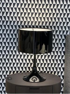 Spun table lamp - Black